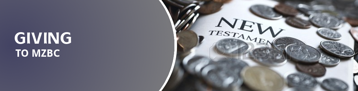 Giving to Mt.Zion Baptist Church